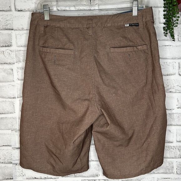 Rip curl Boardwalk Brown Swim Trunks Bathing Suit Shorts Size 30 - Picture 4 of 6
